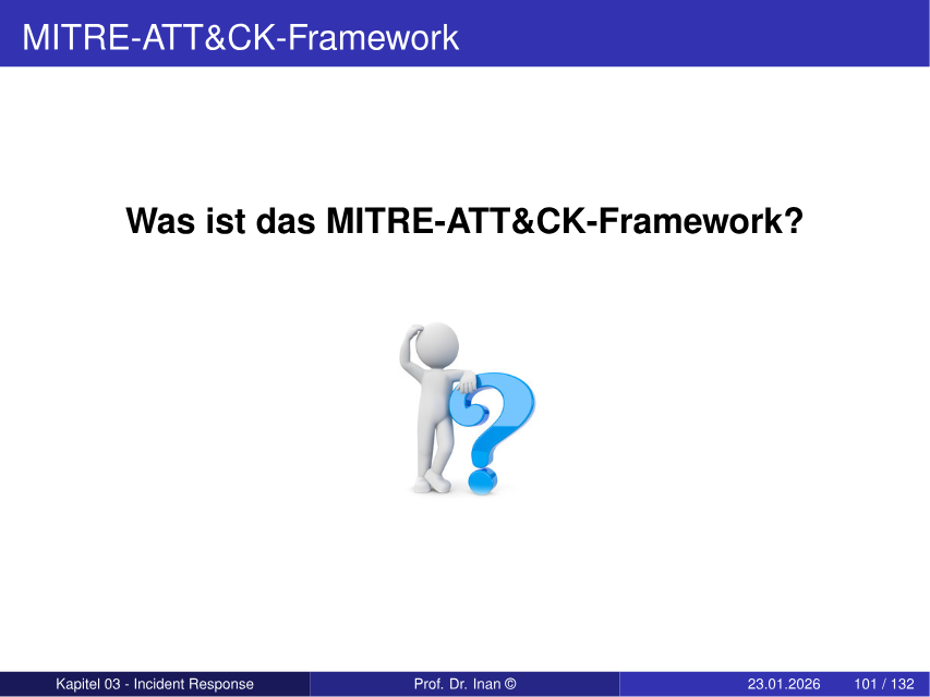 MITRE ATT&CK Framework